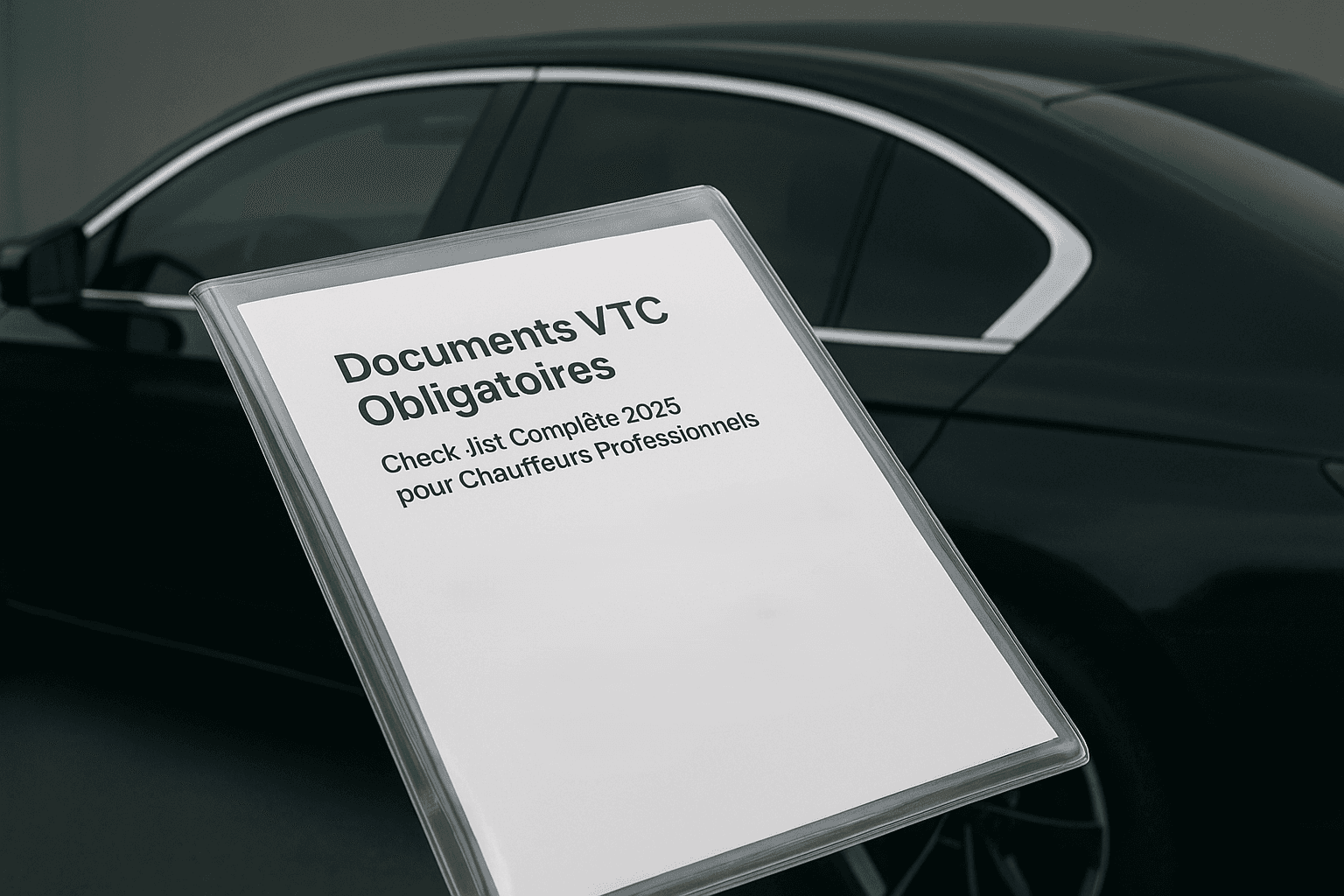 Documents VTC Obligatoires : Check-list Complète 2025 pour Chauffeurs Professionnels